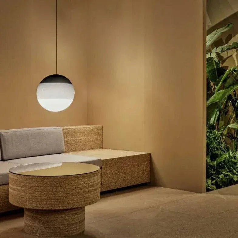 Lampes Sphériques Design Suspendues À Ligne Colorée - Clowas.fr