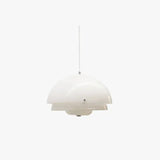 Suspension Champignon En Verre Blanc Pour Salon - Clowas.fr