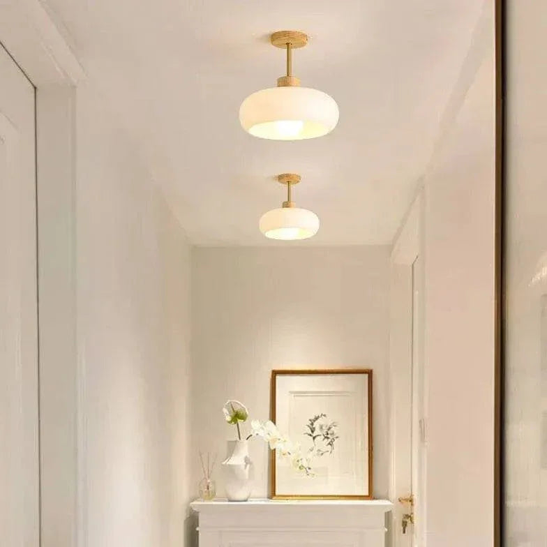 Suspension Au Plafond Luminaire En Verre Moderne - Clowas.fr