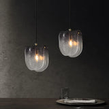 Black Gradient Glass Modern Pendant Light