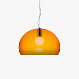 Verre semi-circulaire orange Lumière moderne