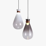 Suspension Goutte D'Eau Verre Moderne Nordique - Clowas.fr