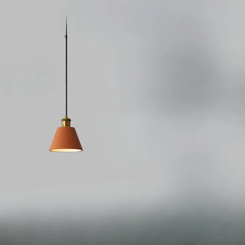 Géométrique Multicolore Modern Metal Pendant Light