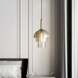 Double Glass Shade Modern Pendant Light