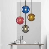 Suspension verre design pour chambre nordique