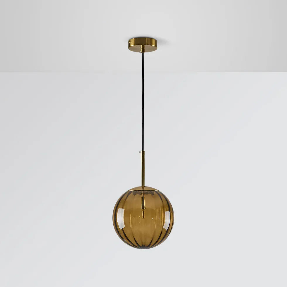 Suspension verre design pour chambre nordique