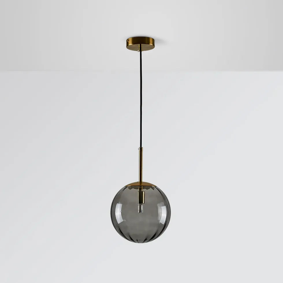 Suspension verre design pour chambre nordique