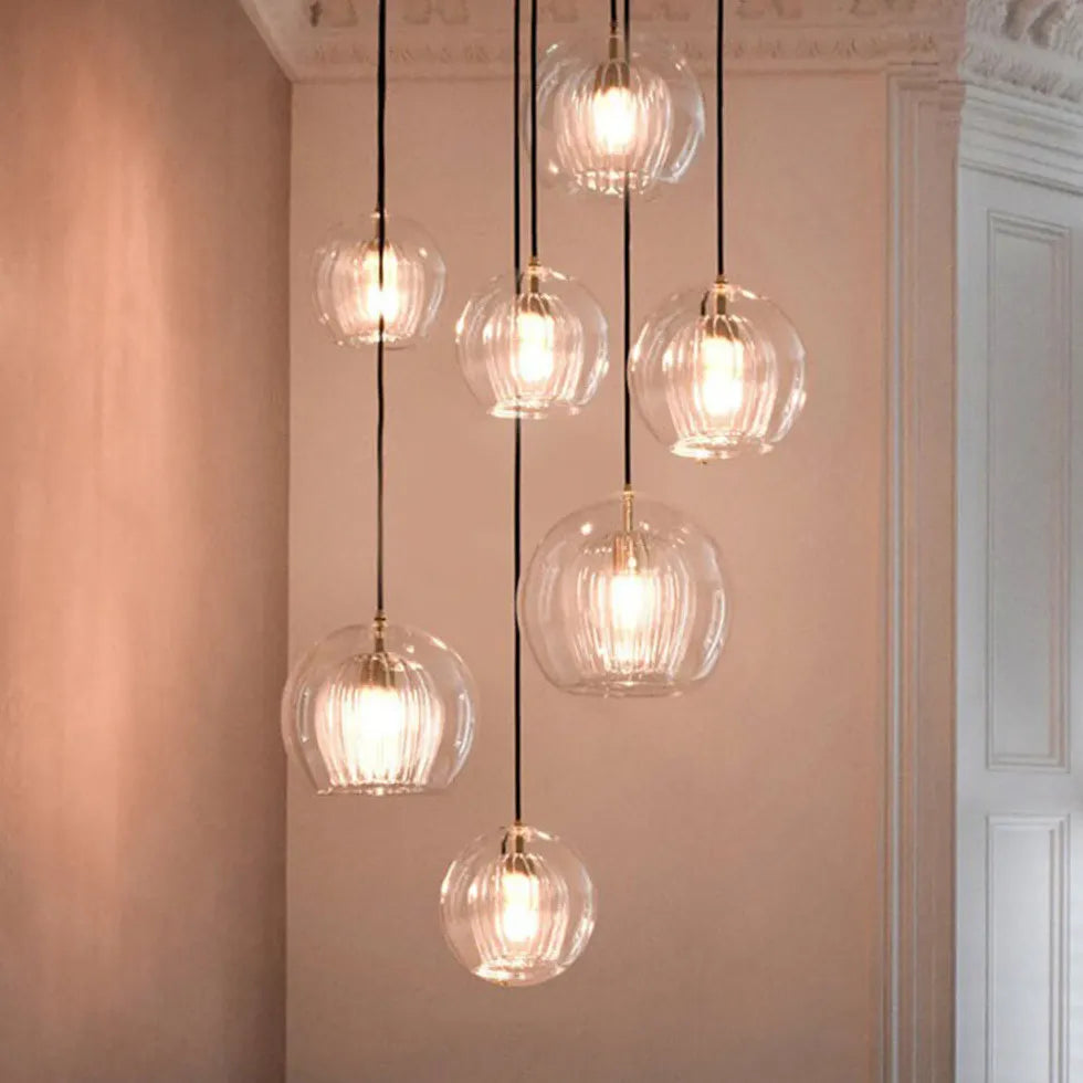 Transparent Bubbles Modern Dining Room Pendant Light