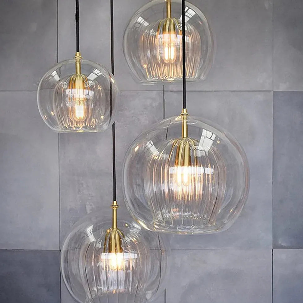 Transparent Bubbles Modern Dining Room Pendant Light