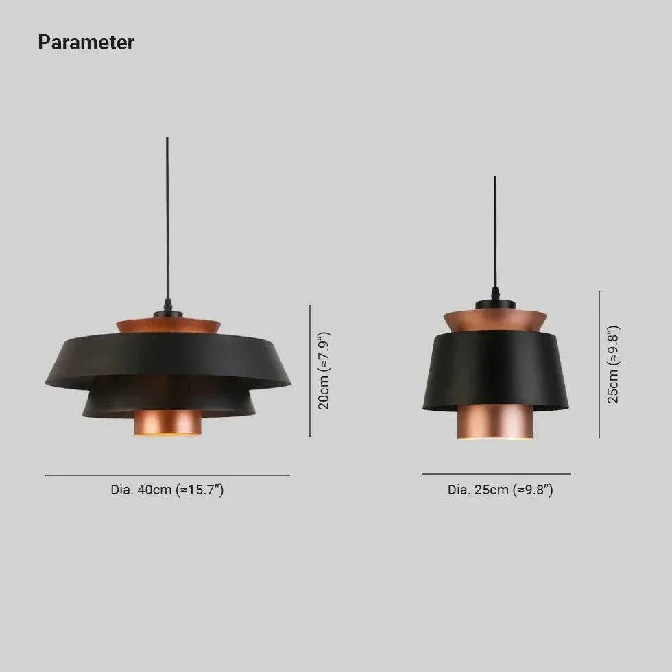 Lustre Fer Noir Créatif Minimaliste Suspendu - Clowas.fr