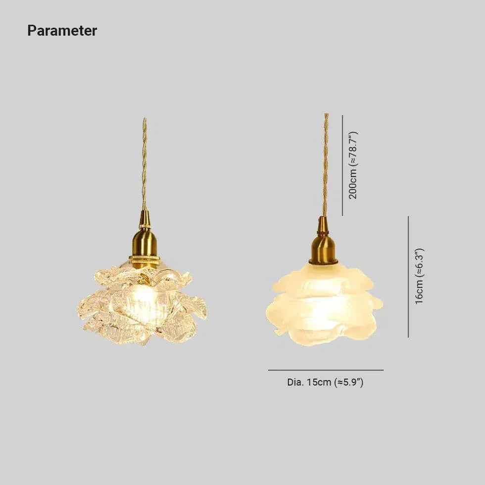 Lustre Décoratif Français Romantique Petite Rose - Clowas.fr