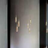 Droplettes linéarité Gold Kitchen Pendant Light