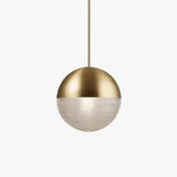 Suspension Boule Noire Verre Minimaliste Nordique - Clowas.fr