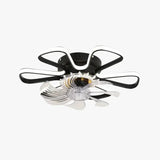 Plafonnier Led Suspendu Moderne Ventilateur Créatif - Clowas.fr
