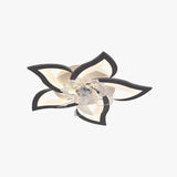 Ventilateur Led Blanc En Forme De Pétales - Clowas.fr