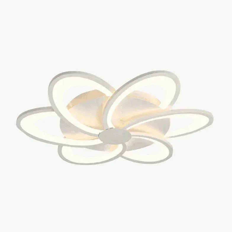 Plafonnier Moderne Fleur Blanche Pour Chambre - Clowas.fr