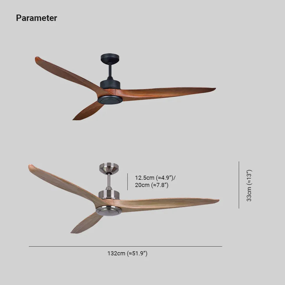 Puissant ventilateur de plafond rétro industriel télécommandé