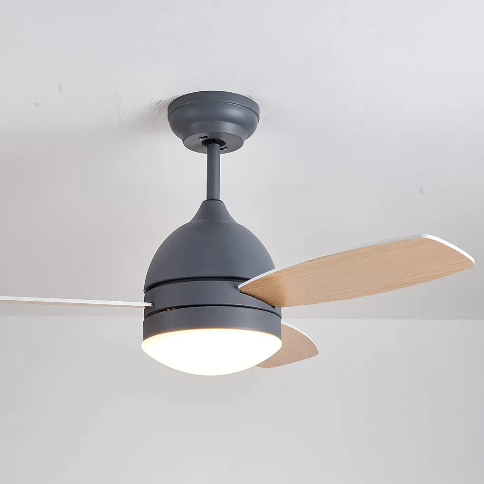 Dimmable Modern Dining Room Ceiling Fan Light