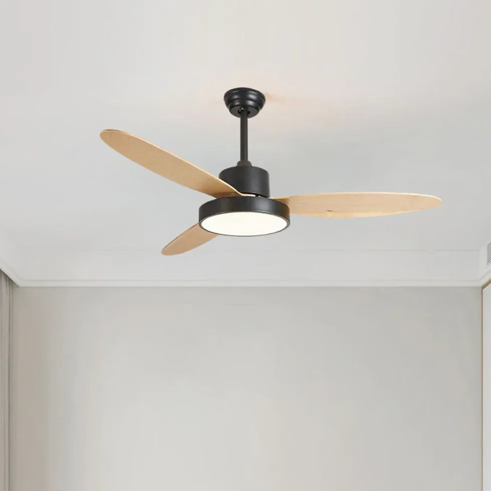 Ovale Blade Modern Living Room Fan Light