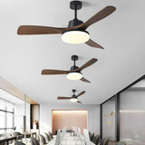 Black Wood for Dining Room Fan Light