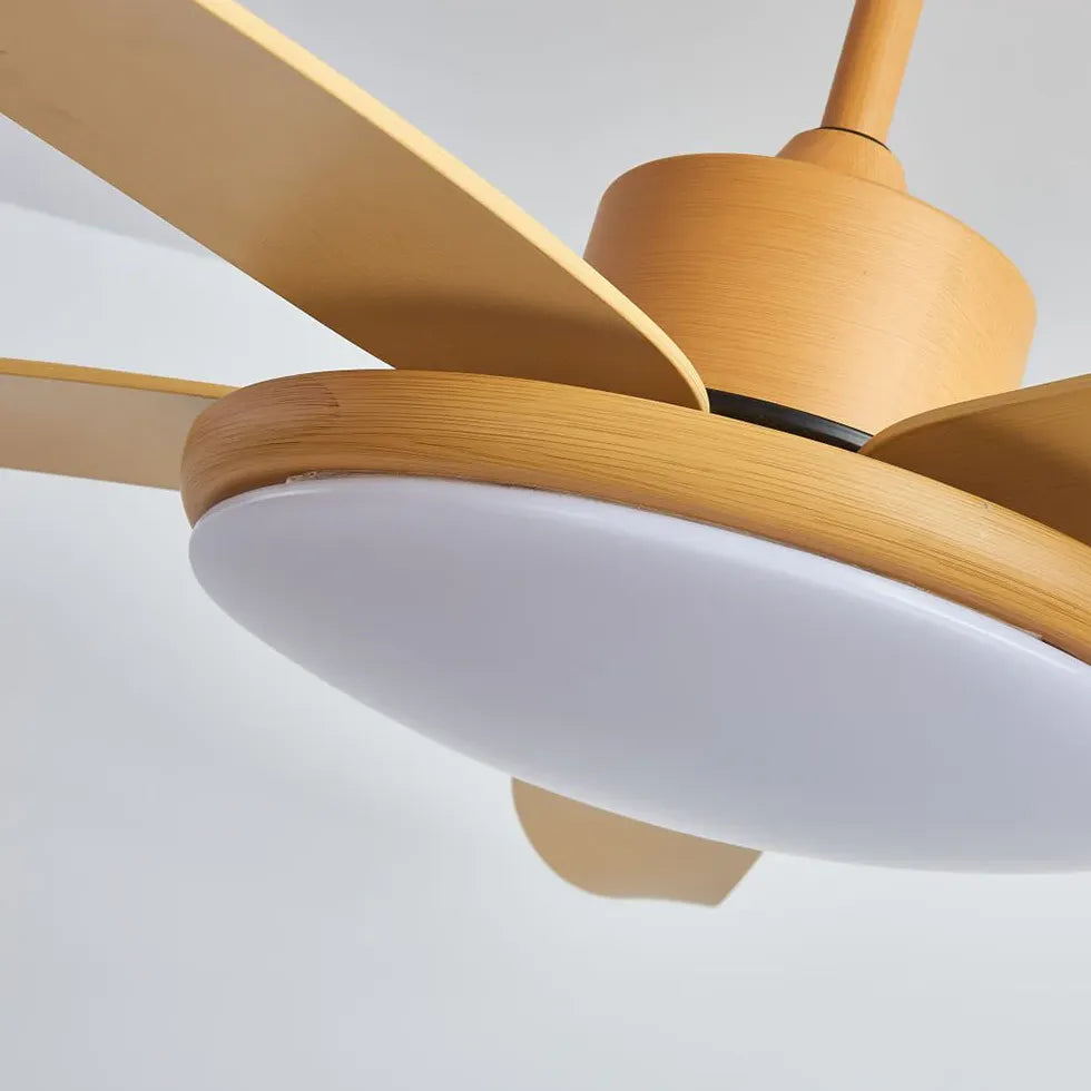 Dimmable à 6 lames pour la lumière du ventilateur de plafond de la salle à manger