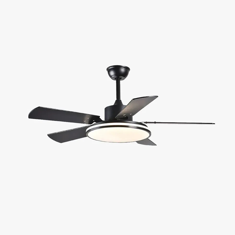 Metal Black Modern Living Room Plafond Van de ventilateur