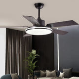 Metal Black Modern Living Room Plafond Van de ventilateur