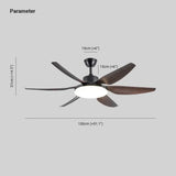 Plafond Pour Salon Ventilateur Moderne Éclairage Intégré - Clowas.fr