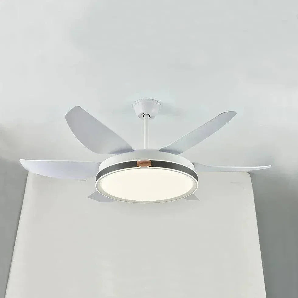 Suspension Ventilateur Luminaire Grande Puissance Salon Simpliste - Clowas.fr