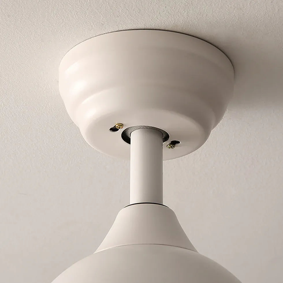 Lumière de ventilateur de salle à manger moderne à trois pales