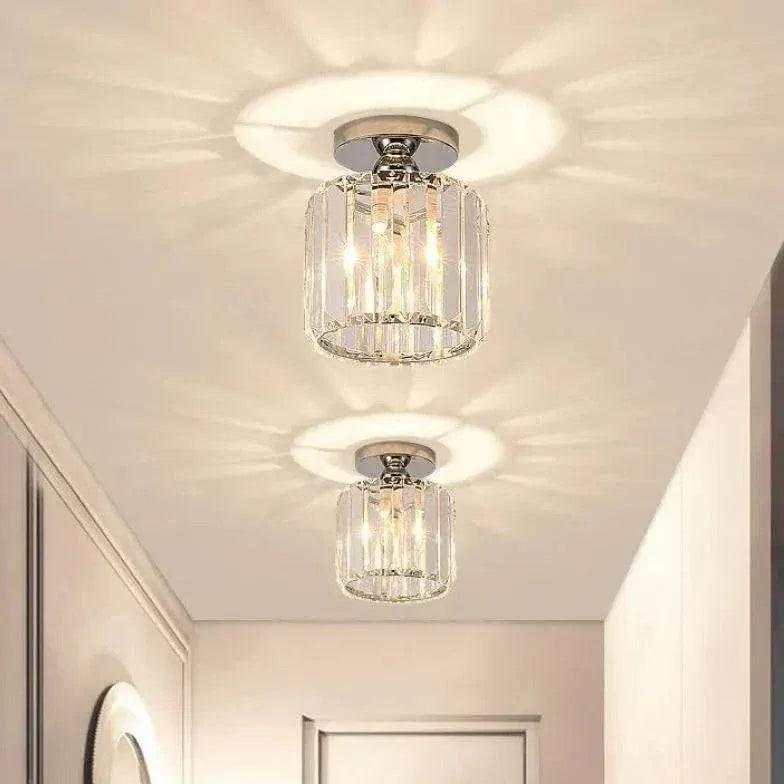 Luminaire Plafonnier Salon Design Moderne Créatif Cristal - Clowas.fr