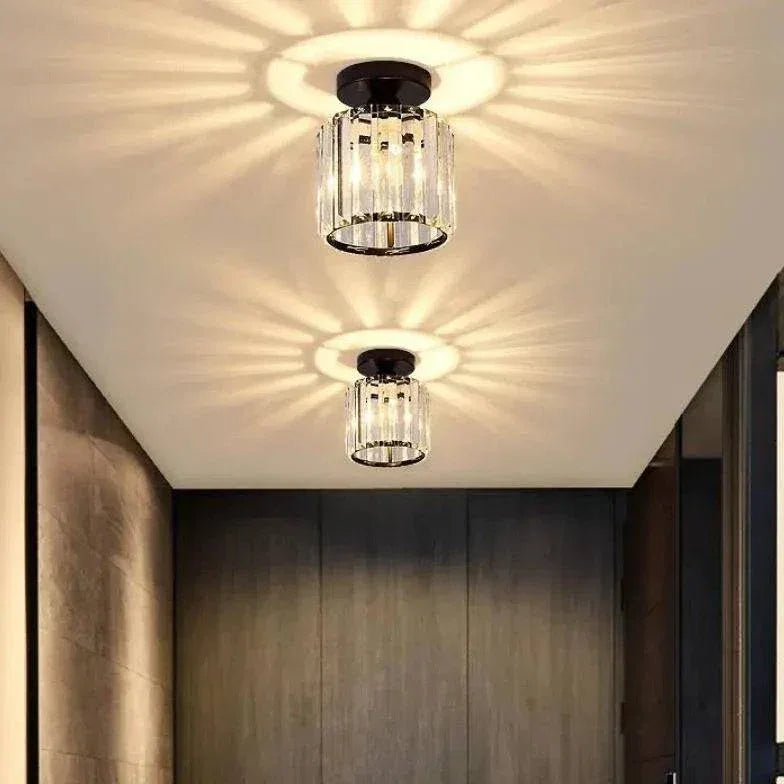 Luminaire Plafonnier Salon Design Moderne Créatif Cristal - Clowas.fr