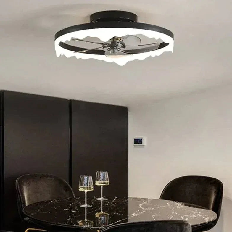 Plafonnier Suspendu Led Blanc Silencieux Moderne Nordique - Clowas.fr