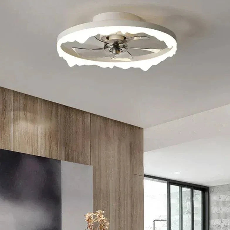 Plafonnier Suspendu Led Blanc Silencieux Moderne Nordique - Clowas.fr