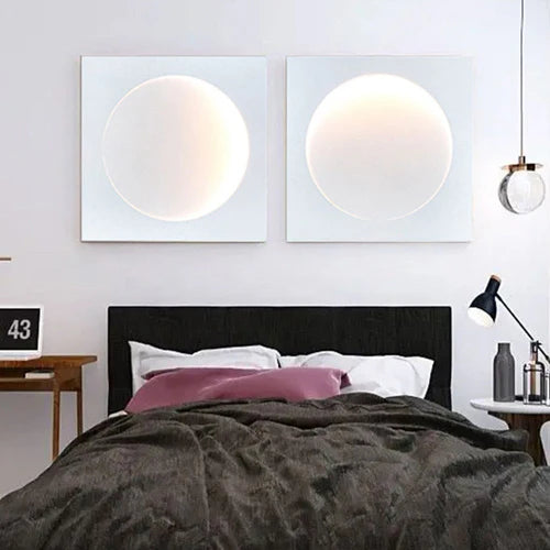 Lampe A Accrocher Au Mur LED Moderne Blanche