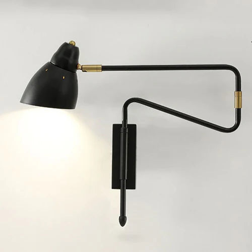 Long Arm Reading Plug in Wall Lights