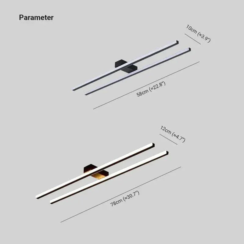 Plafonnier Led Couloir Moderne Créatif Nordique - Clowas.fr