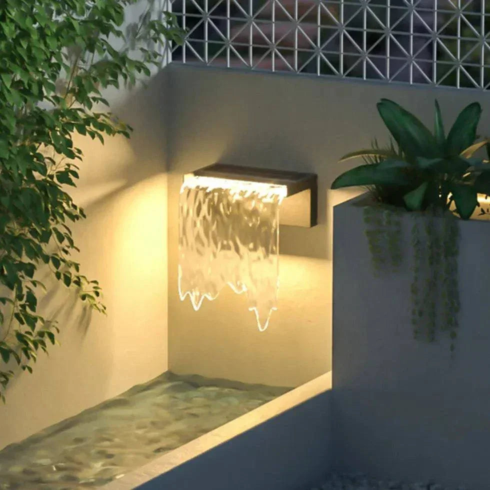 Applique Murale D'Extérieur Led Cascade - Clowas.fr
