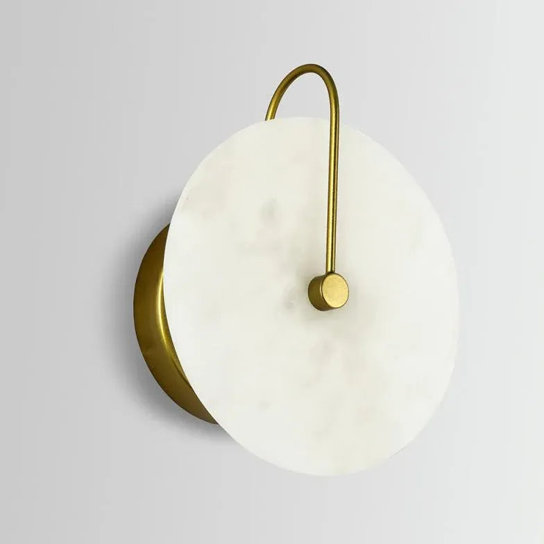 Alabaster Wall Light Led Gold