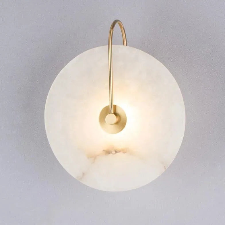 Alabaster Wall Light Led Gold