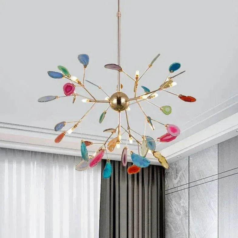 Lustre Led Design Créatif Moderne Artistique - Clowas.fr