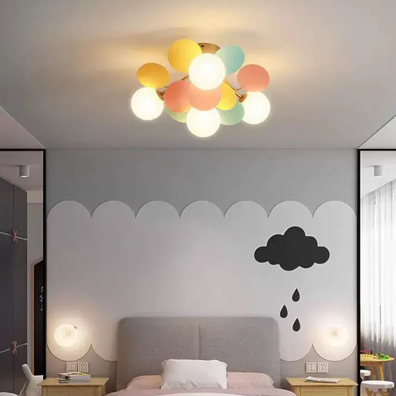 Plafonnier encastré moderne Macaron pour chambre à coucher