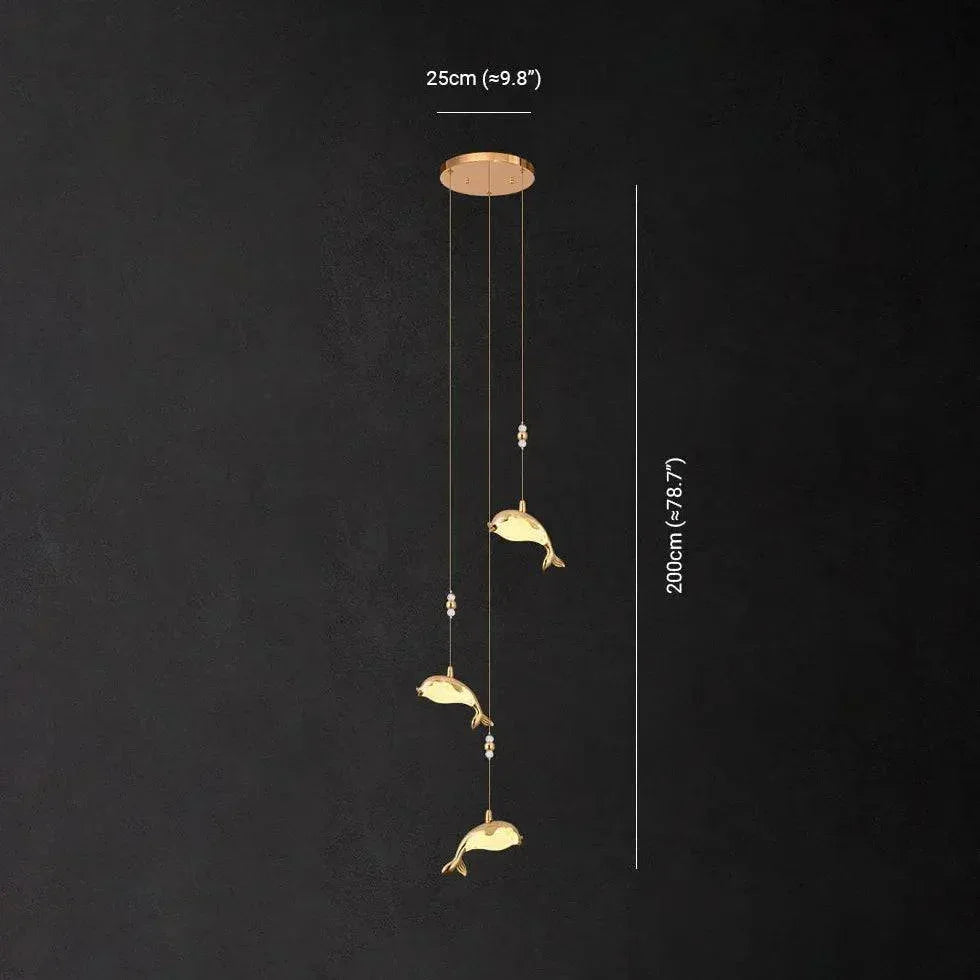 Lustre Luxueux Et Créatif Pour Cage D'Escalier - Clowas.fr