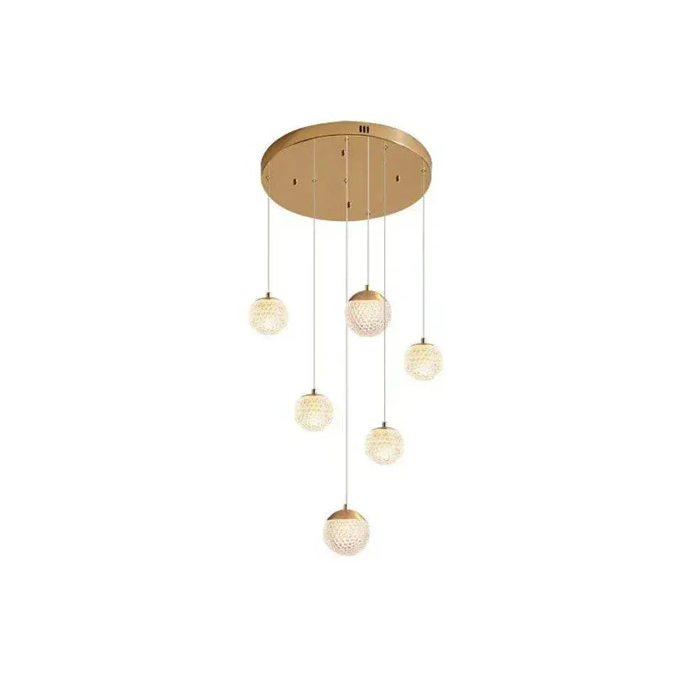 Luminaire Boule Suspendu Escalier Moderne - Clowas.fr