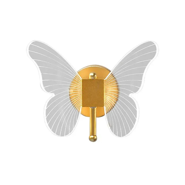 Butterfly Wall Light LED Modern Gold