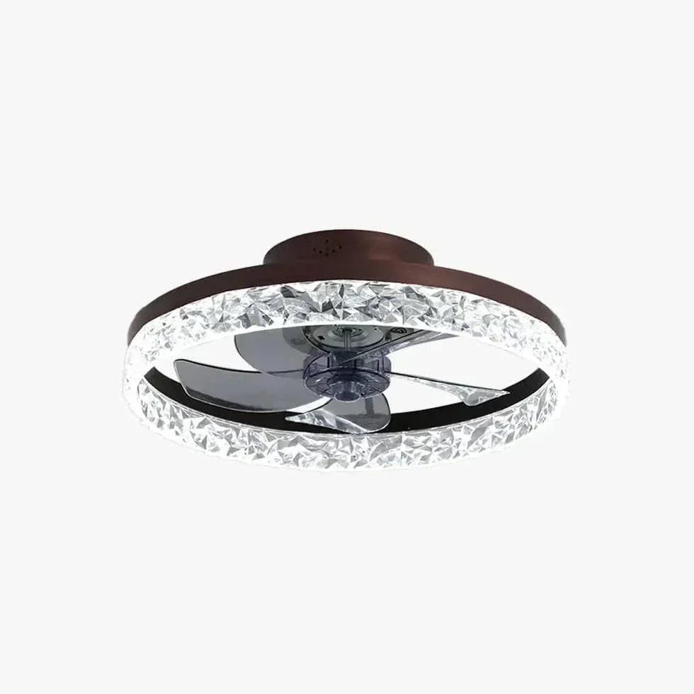 Lampe De Ventilateur De Plafond Au Design Nordique Silencieux - Clowas.fr