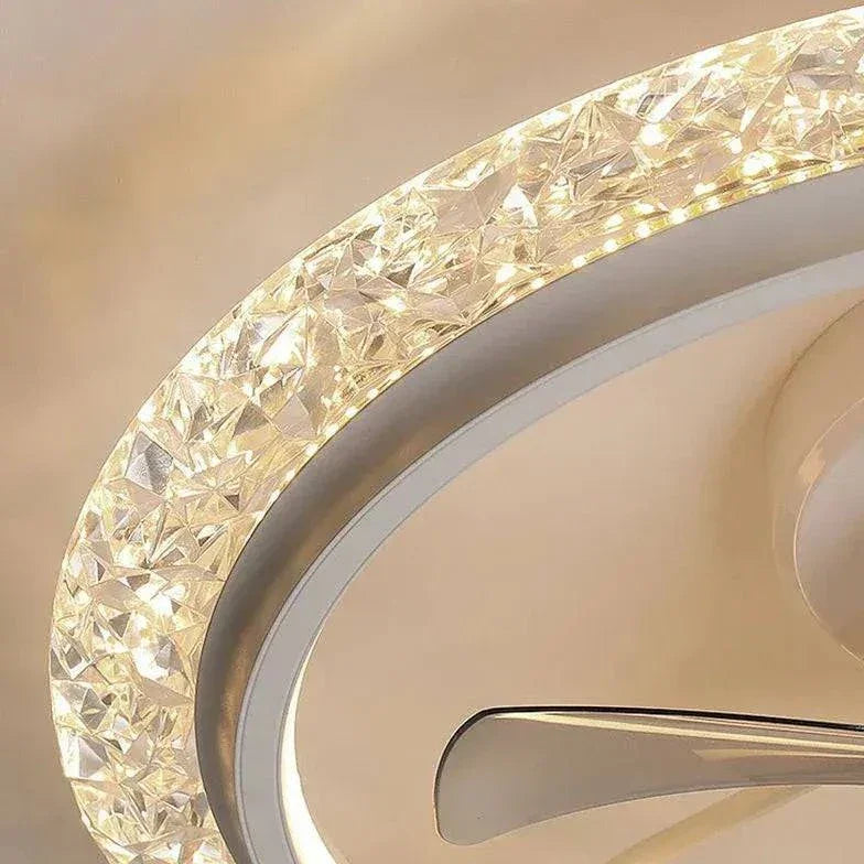 Lumiere Plafonnier Ventilateur Créatif Nordique Moderne - Clowas.fr