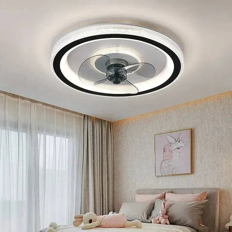Plafonnier Led Rond Avec Ventilateur - Clowas.fr