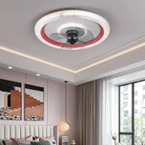 Luminaire ventilateur plafonnier LED moderne trois couleurs