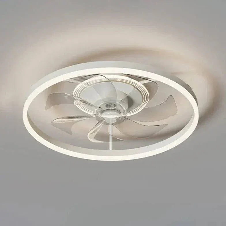 Plafonnier À Ventilateur Led Carré Simple Et Moderne - Clowas.fr